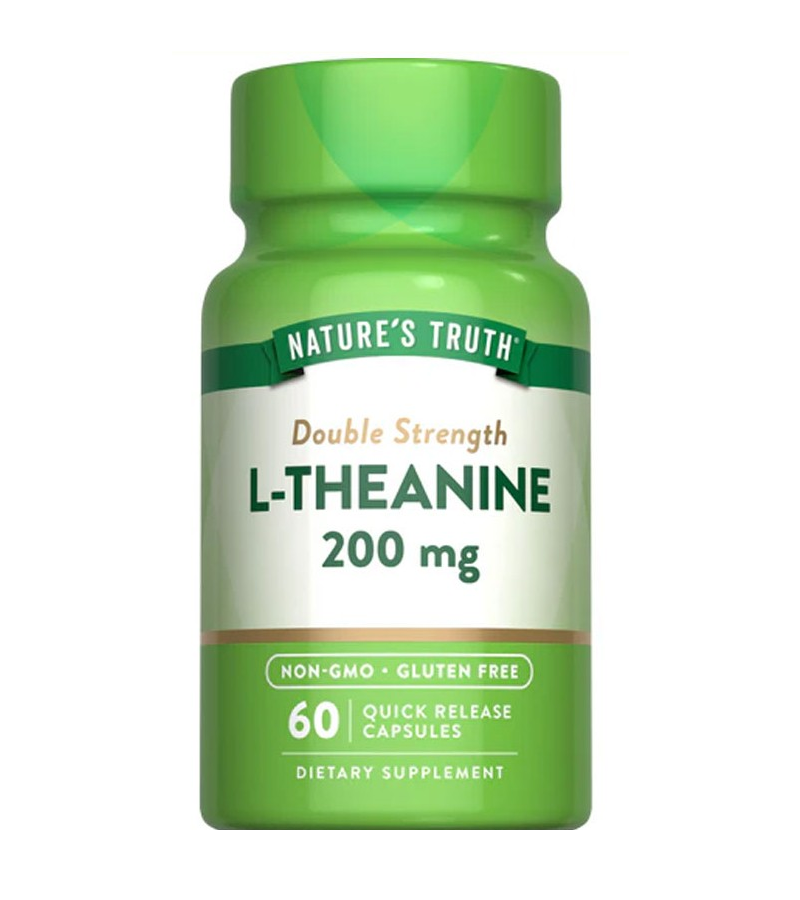 L-Theanine 200 mg - 60 Quick Release Capsules