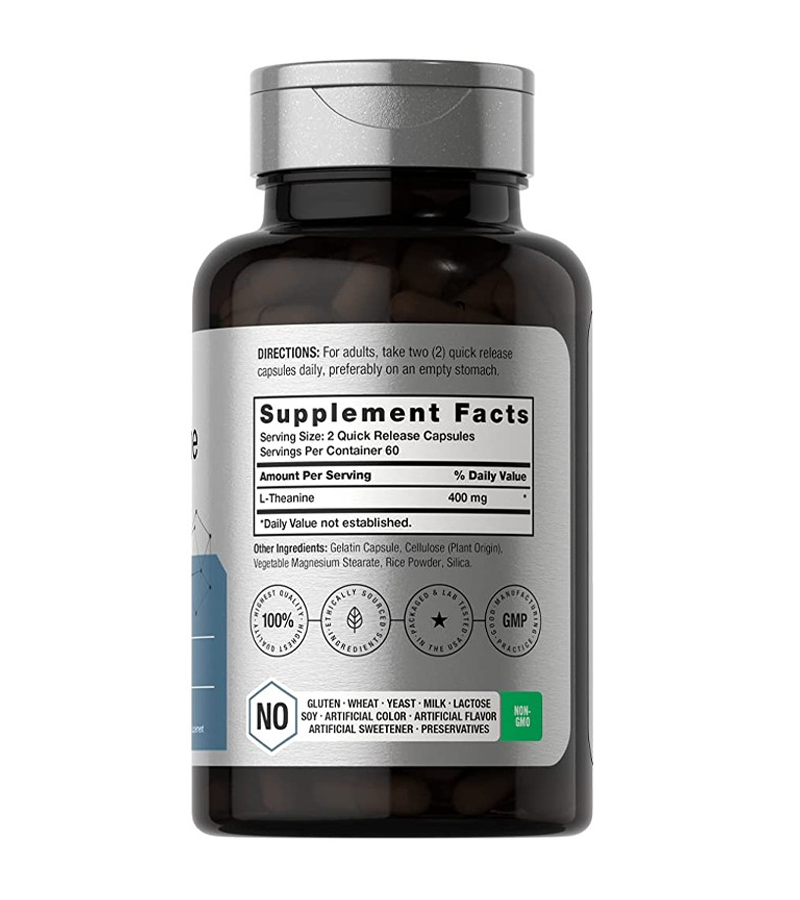 L-Theanine 400mg - 120 Capsules