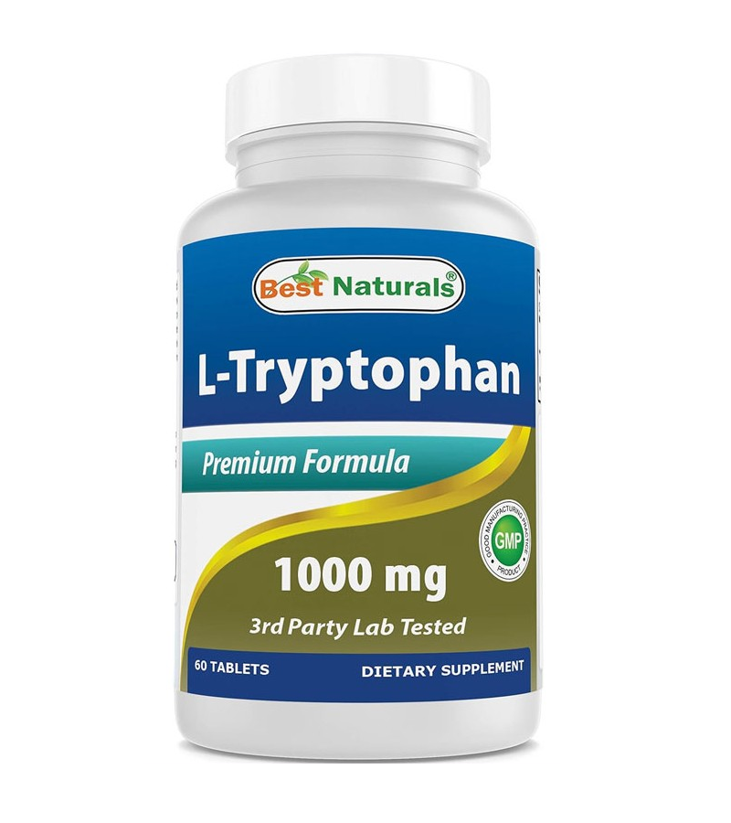 L-Tryptophan 1000mg - 60 Tablets