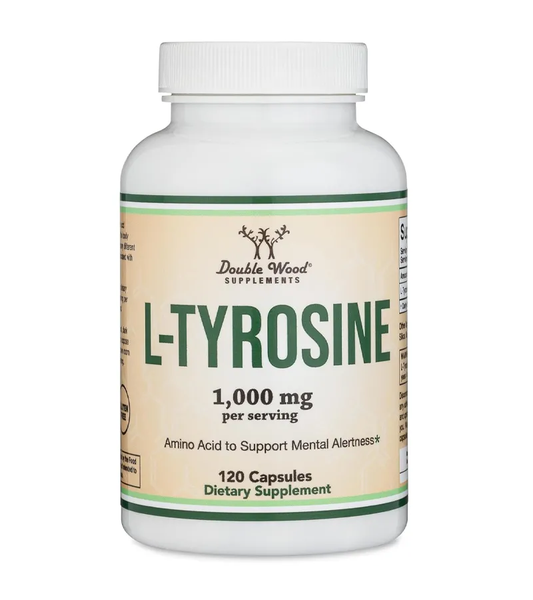 L-Tyrosine 1000mg -120 Veggie Capsules