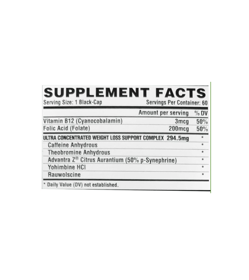 Lipo 6 Black for her - 60 Capsules