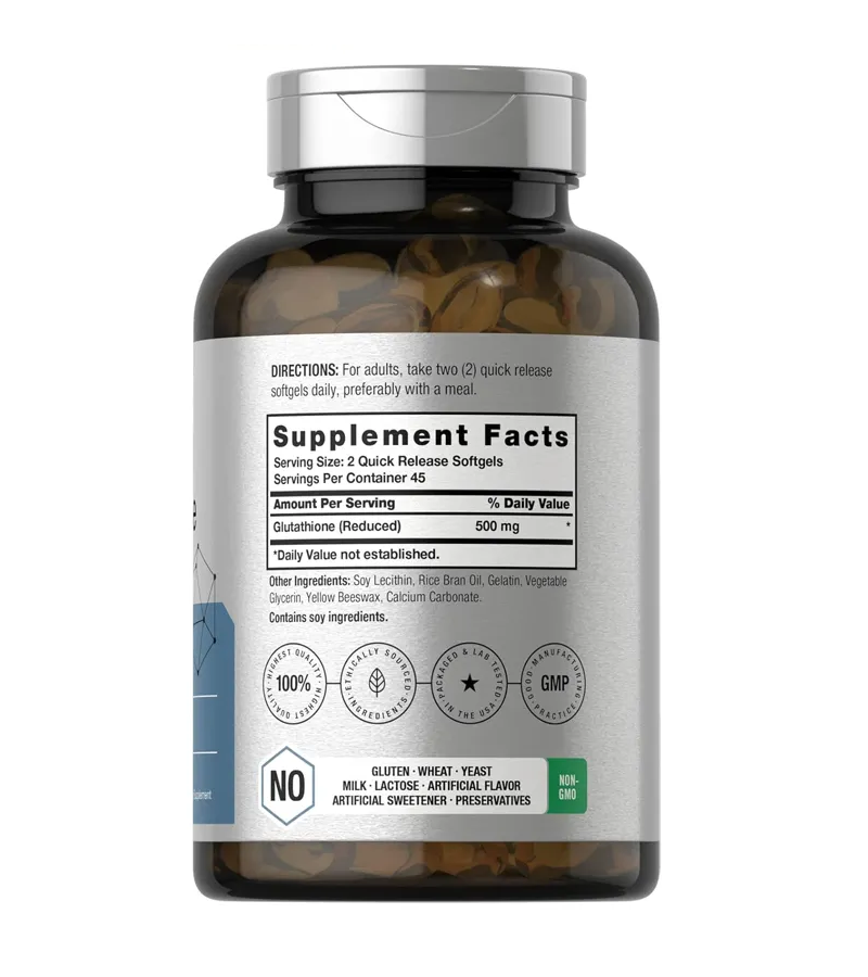 Liposomal Glutathione 500mg - 90 Capsules