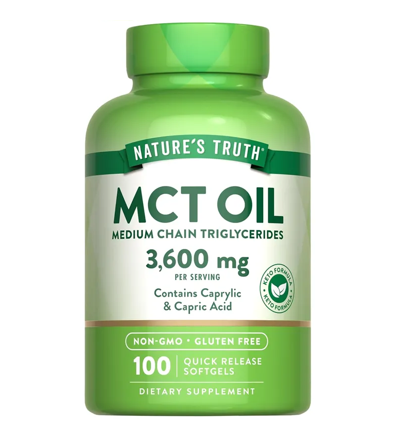 MCT Oil 3600mg - 100 Softgels