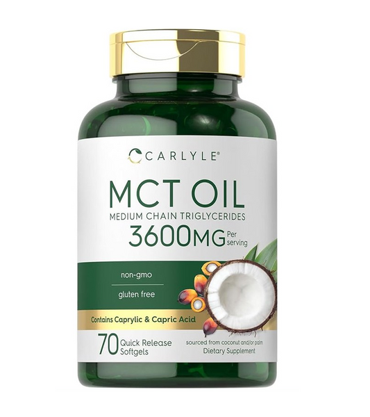 MCT Oil 3600mg - 70 Softgels