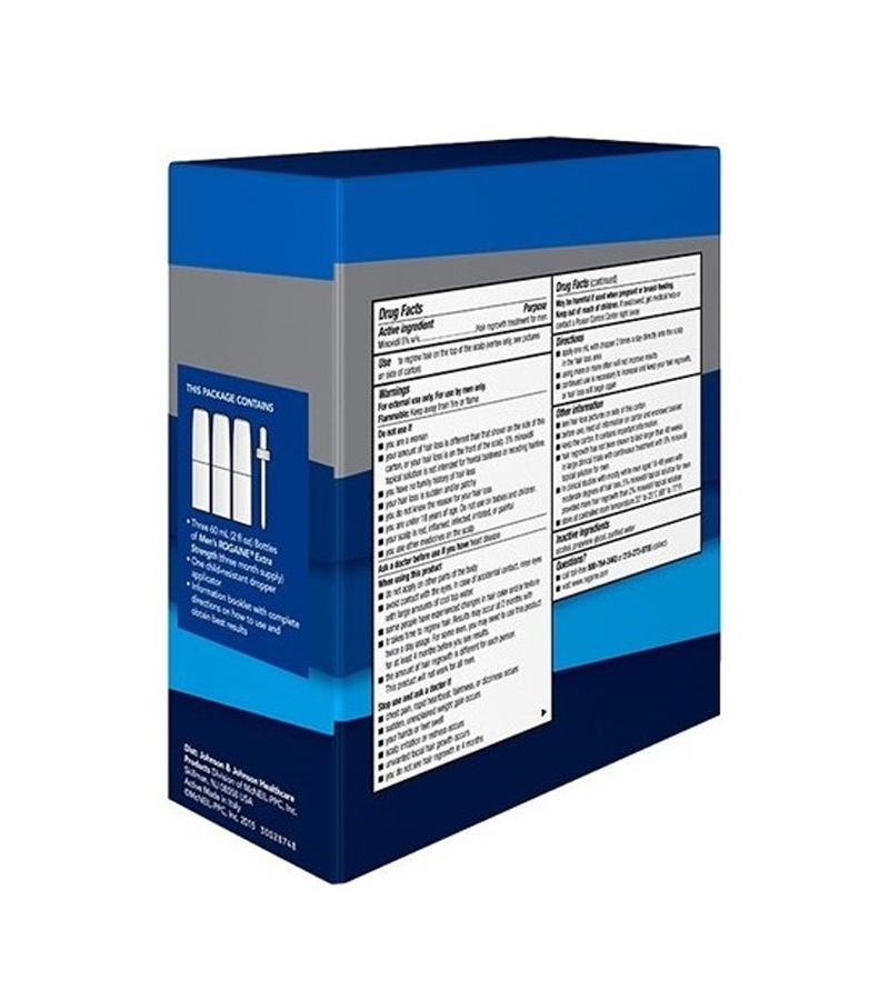 MEN'S ROGAINE SOLUTION 5% - 3 month supply