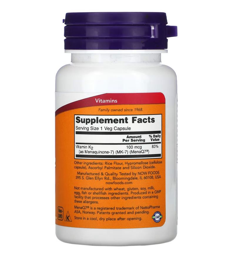 MK7 Vitamin K2 - 60 Capsules