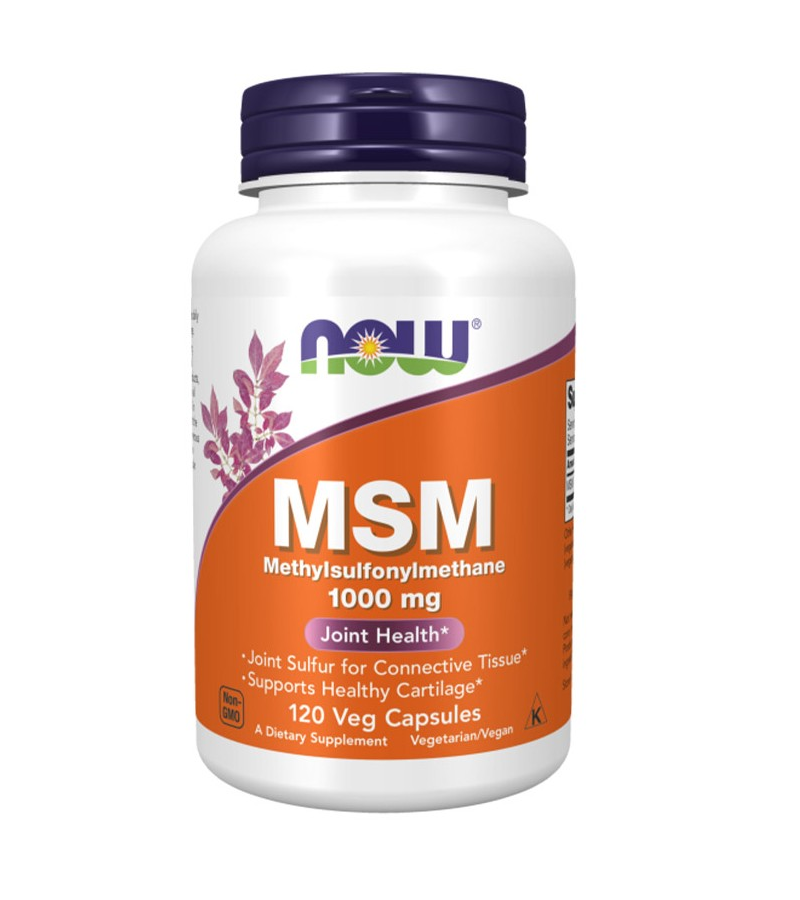 MSM 1000 mg - 120 Veg Capsules