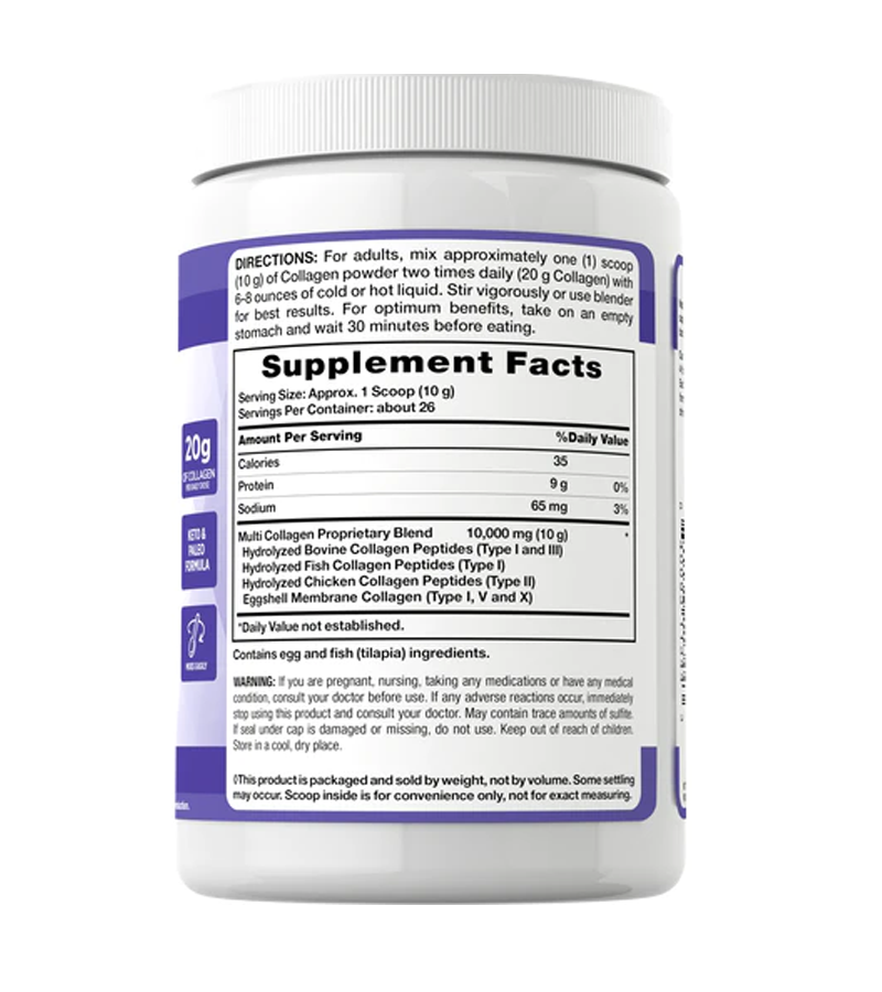 MULTI COLLAGEN POWDER COMPLEX - 255 g