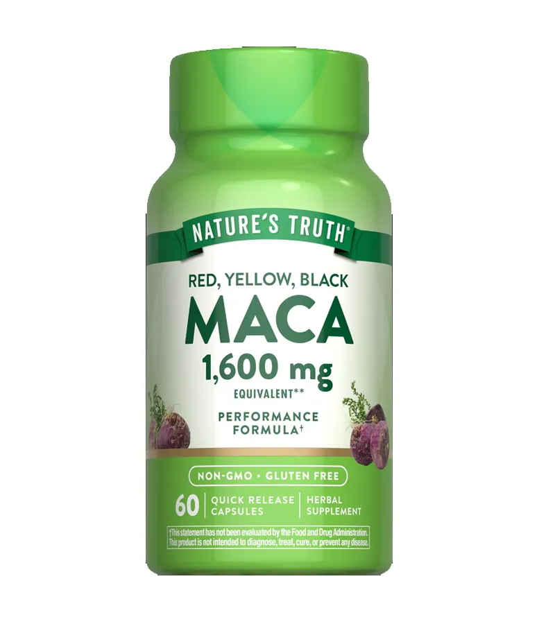 Maca 1,600 mg - 60 Quick Release Capsules