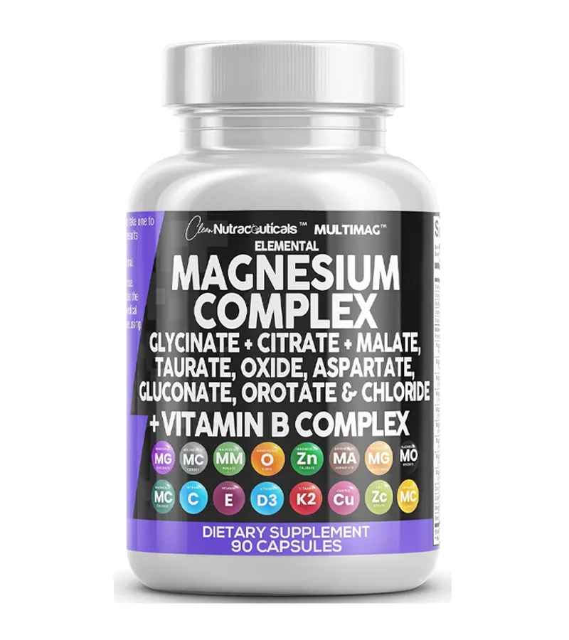 Magnesium Complex with Vitamin B Complex - 90 Capsules