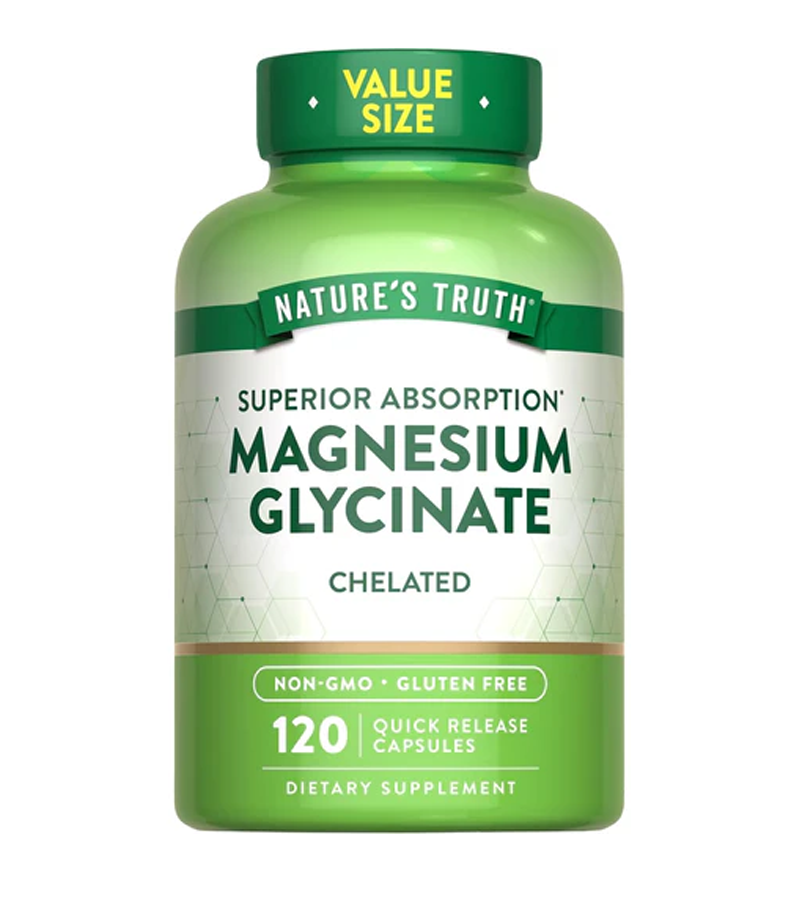 Magnesium Glycinate - 120 Capsules