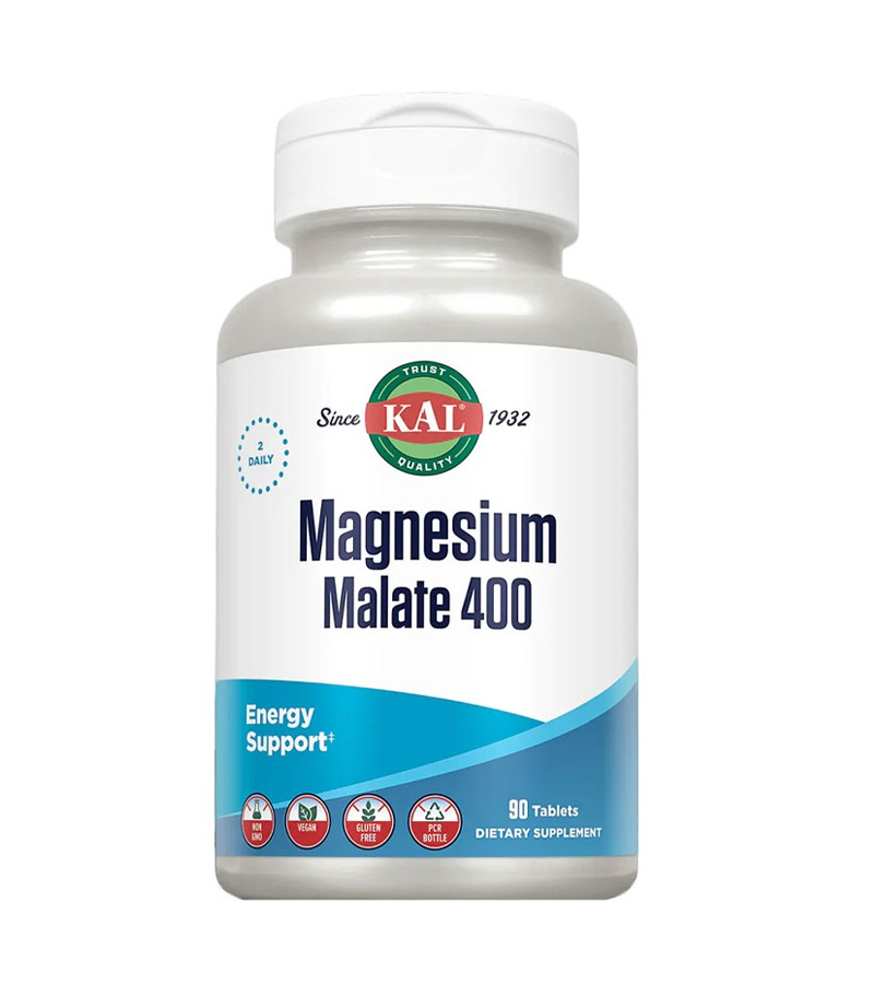 Magnesium Malate 400 - 90 Tablets