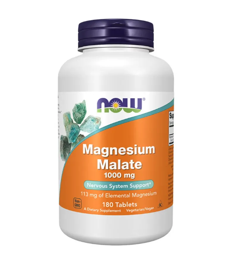 Magnesium Malate, 1000mg - 180 Tablets