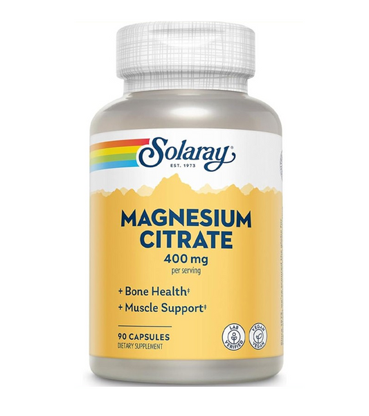Magnesium Citrate 400mg - 90 Capsules