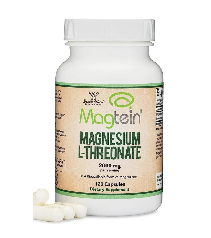 Magtein Magnesium L-Threonate, 2,000 mg - 120 Capsules