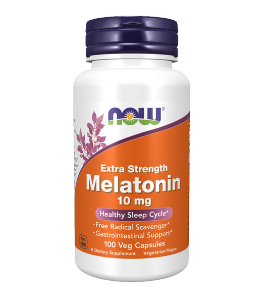 Melatonin Extra Strength 10 mg - 100 Veg Capsules