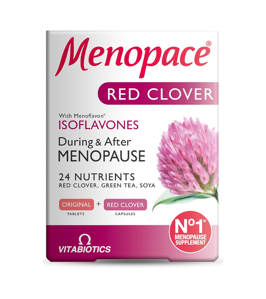 Menopace Red Clover - 56 Capsules & Tablets ( Best Before 10 /2026 )