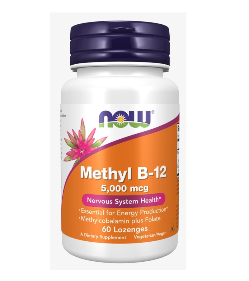 Methyl B-12 5000 mcg - 60 Lozenges