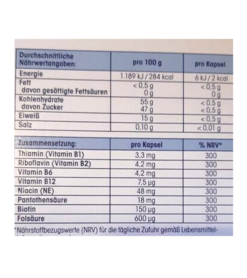 Mivolis Vitamin B-Complex Depot - 60 capsules