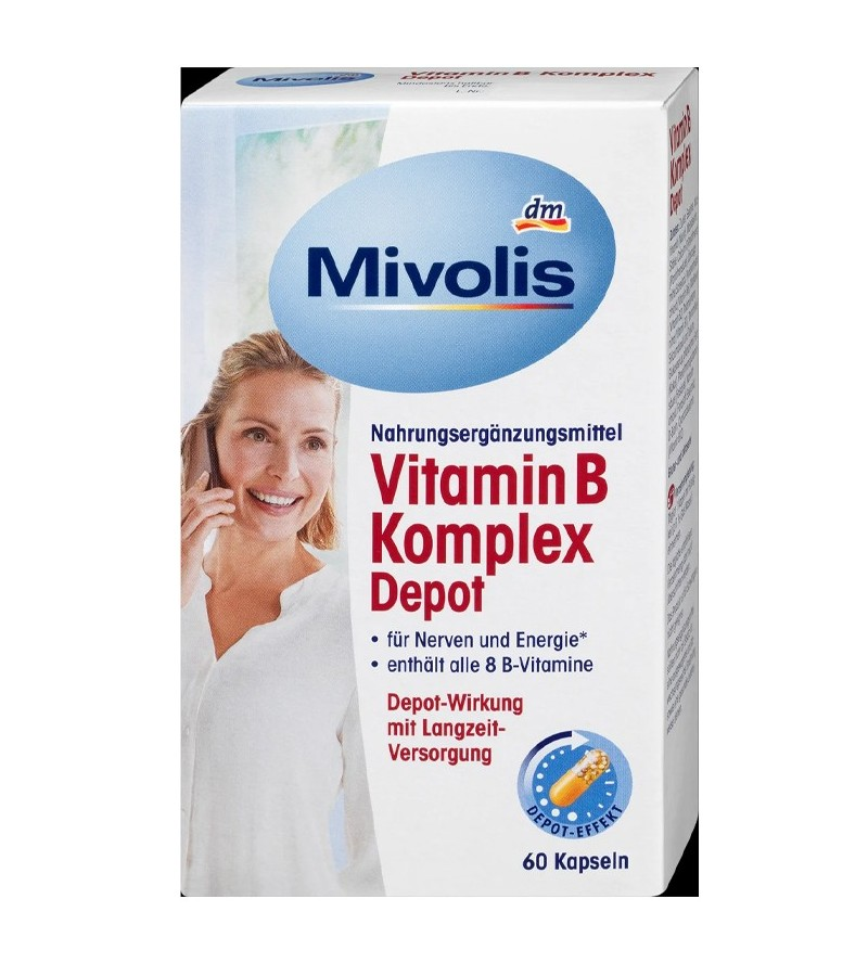Mivolis Vitamin B-Complex Depot - 60 capsules