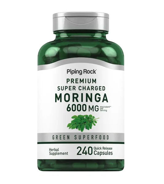 Moringa Oleifera 6000 mg (per serving) - 240 Quick Release Capsules