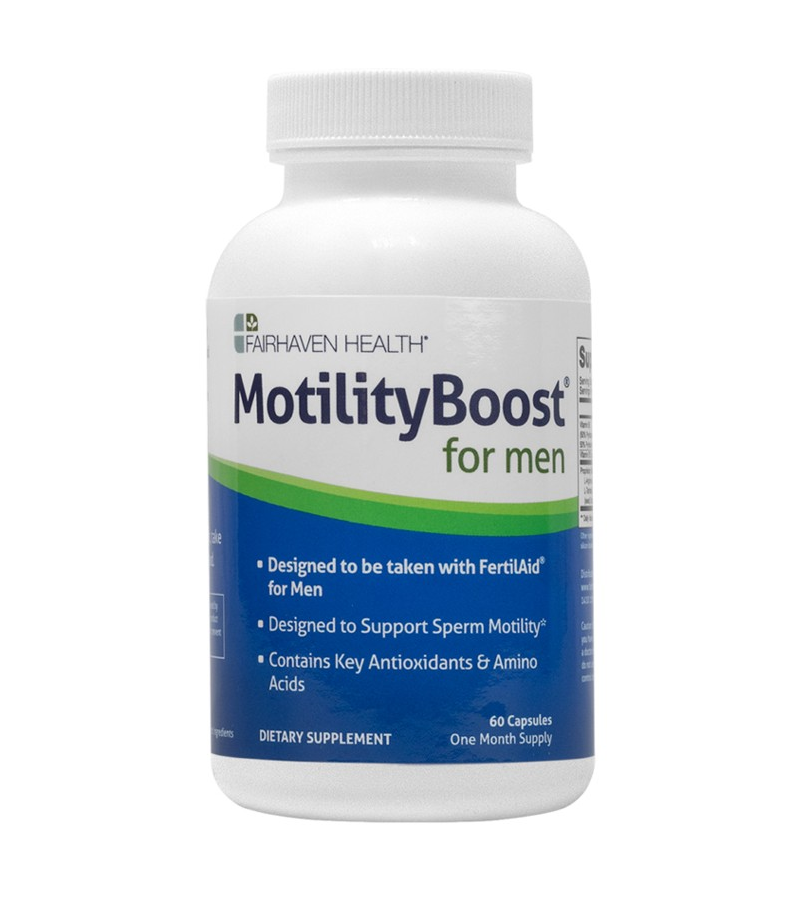 MotilityBoost Sperm Motility Supplement - 60 Capsules