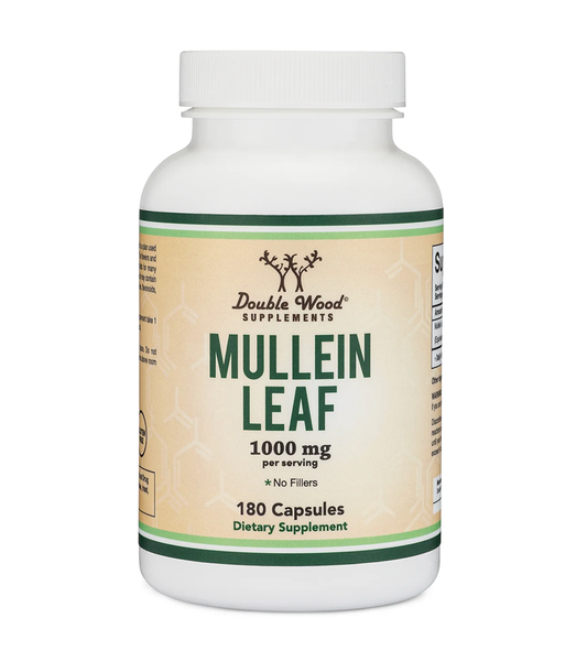 Mullein Leaf Extract 1000 mg - 180 Capsules