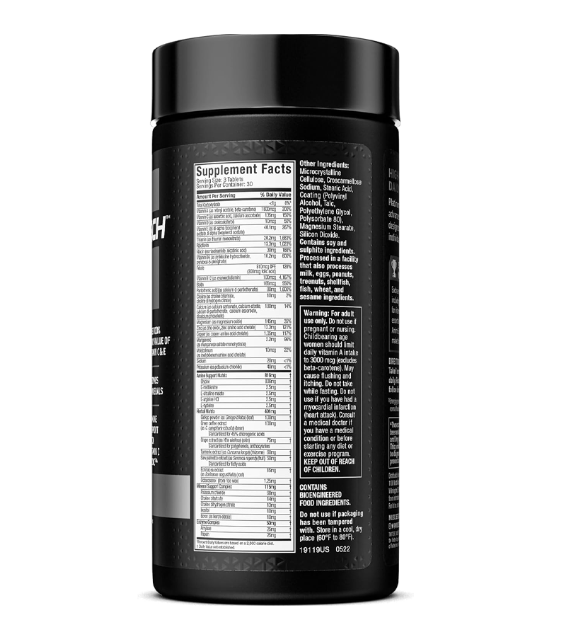 Muscletech Platinum MultiVitamin - 90 Tablets