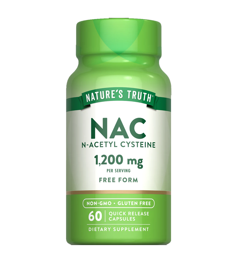 N-Acetyl Cysteine 1200 mg - 60 Quick Release Capsules (NAC)