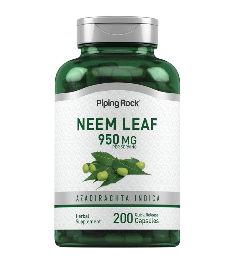 Neem Leaf 950mg - 200 Capsules