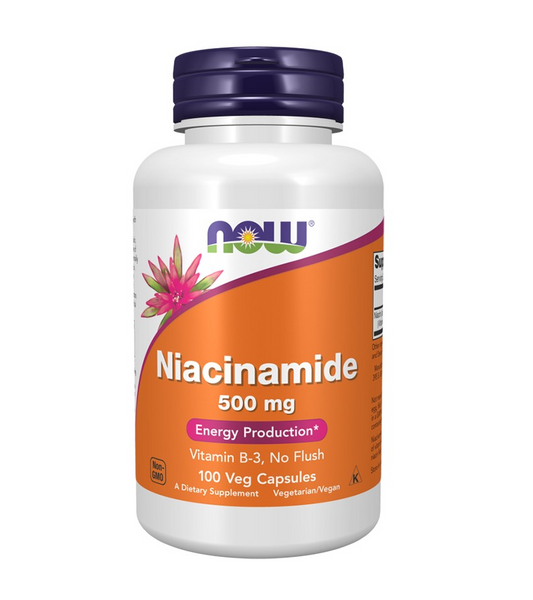 Niacinamide (B-3) 500 mg - 100 Veg Capsules