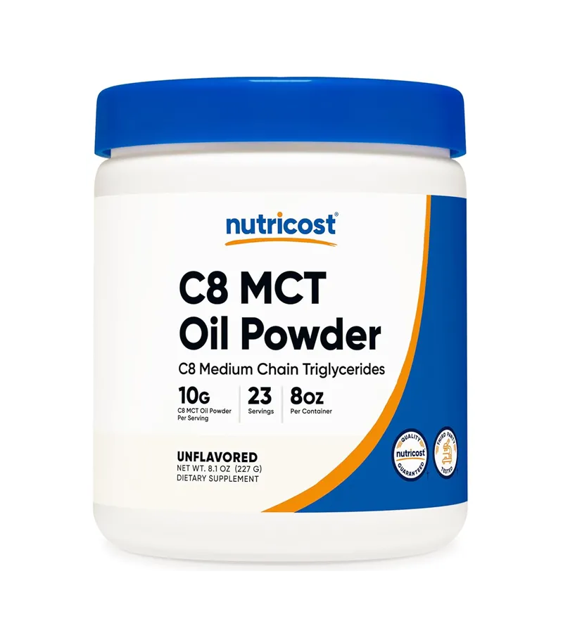Nutricost C8 MCT Oil Powder 23 Servings - (8oz) 227 g