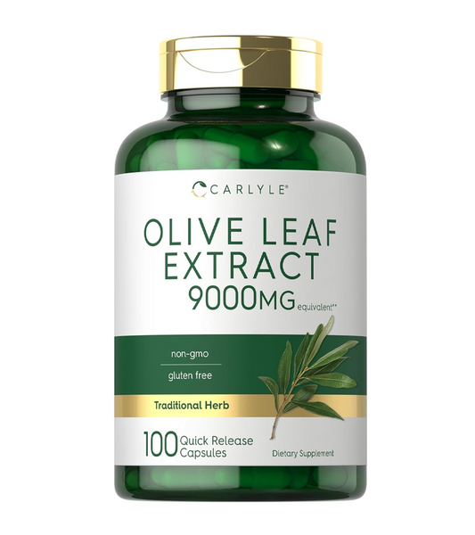 Olive Leaf Extract 9000mg - 100 Capsules