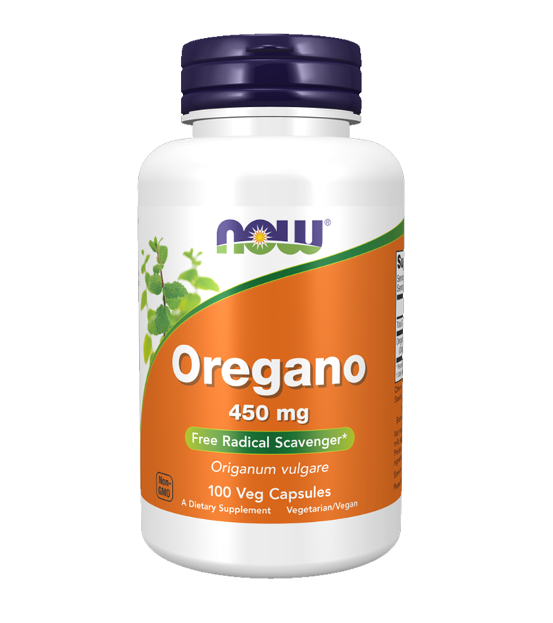 Oregano 450 mg - 100 Veg Capsules