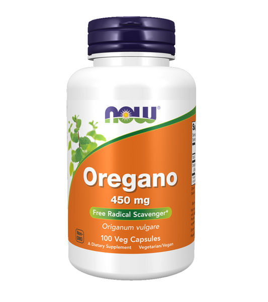 Oregano 450 mg - 100 Veg Capsules