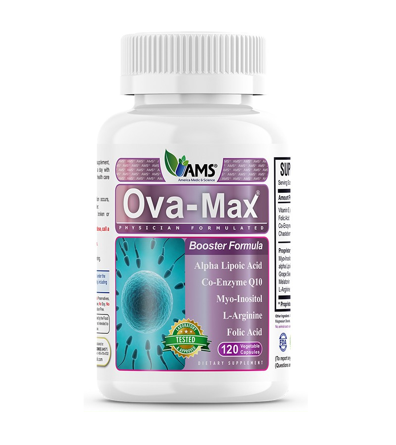 Ova-Max Women Fertility - 120 Veg Capsules