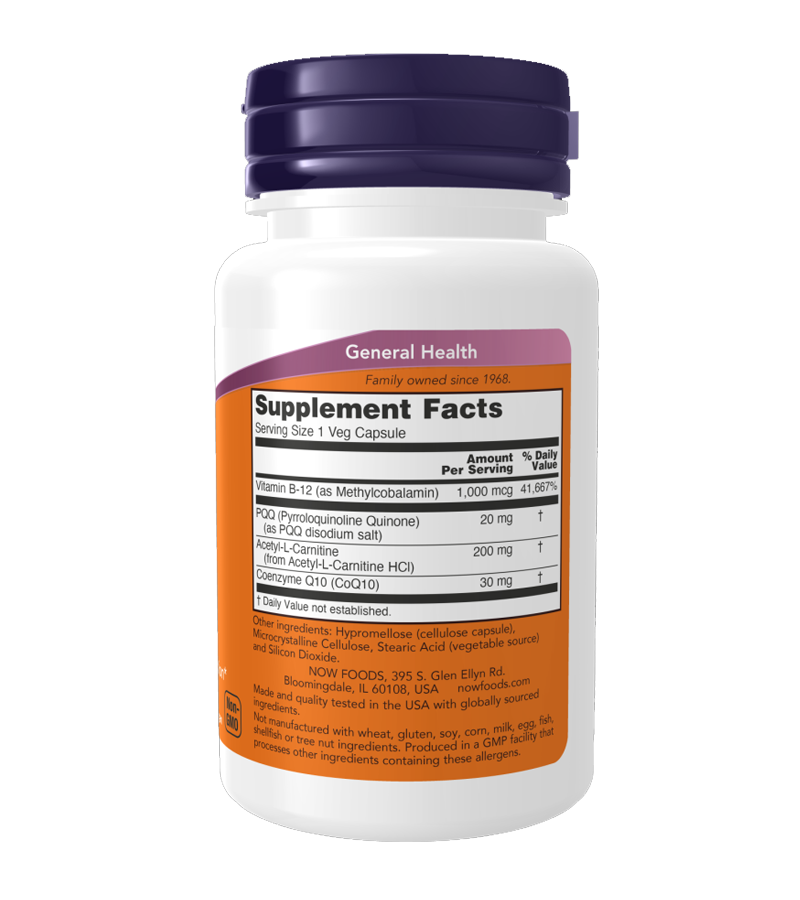 PQQ Energy - 30 Veg Capsules