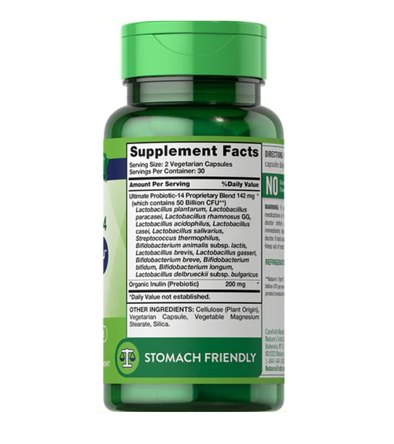 PROBIOTIC 14 - 50 BILLION - 60 CAPSULES