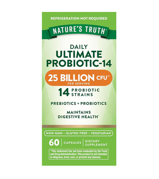 PROBIOTICS 14 - 25 BILLION - 60 CAPSULES