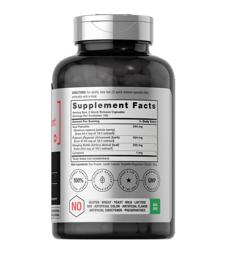 PROSTATE SUPPORT - 200 CAPSULES