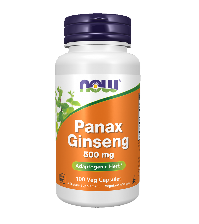 Panax Ginseng 500 mg -100 Veg Capsules