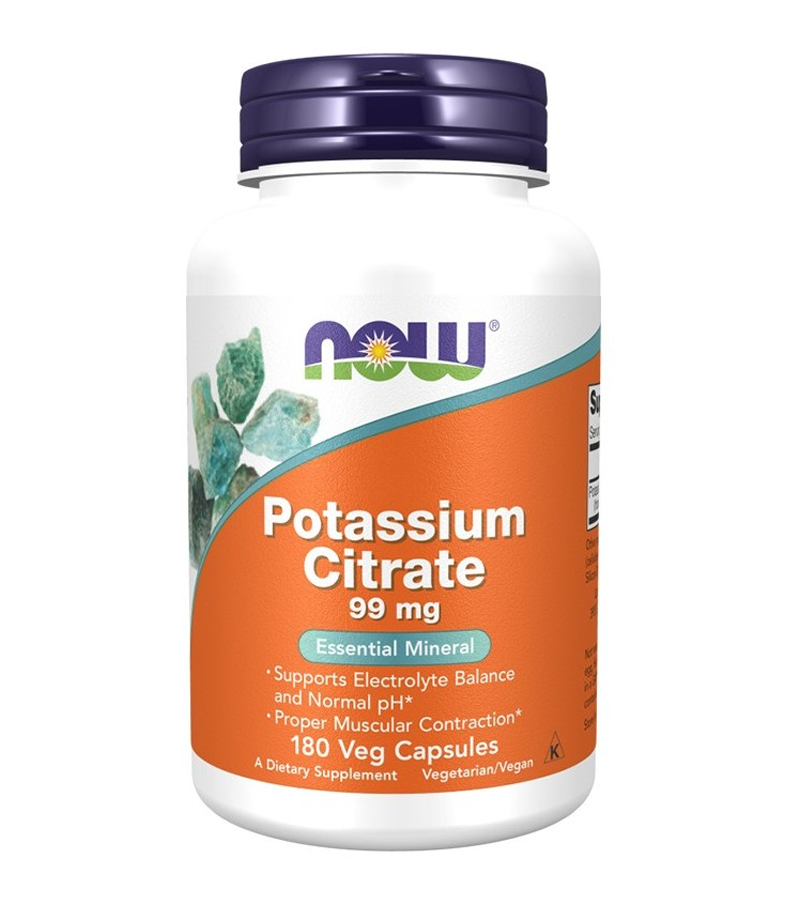 Potassium Citrate 99 mg Veg - 180 Capsules