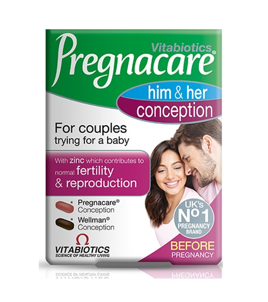 Pregnacare Him & Her Conception - 60 tablets