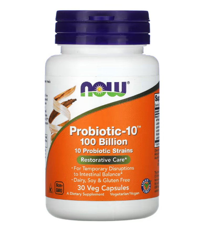Probiotic-10, 100 Billion - 30 Veg Capsules