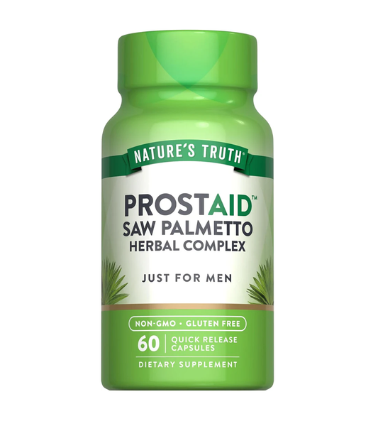 Prostaid Saw Palmetto - Prostate Support Supplement - 60 Capsules