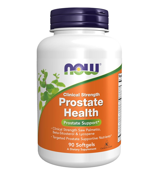 Prostate Health, Clinical Strength Saw Palmetto, Beta-Sitosterol & Lycopene - 90 Softgels