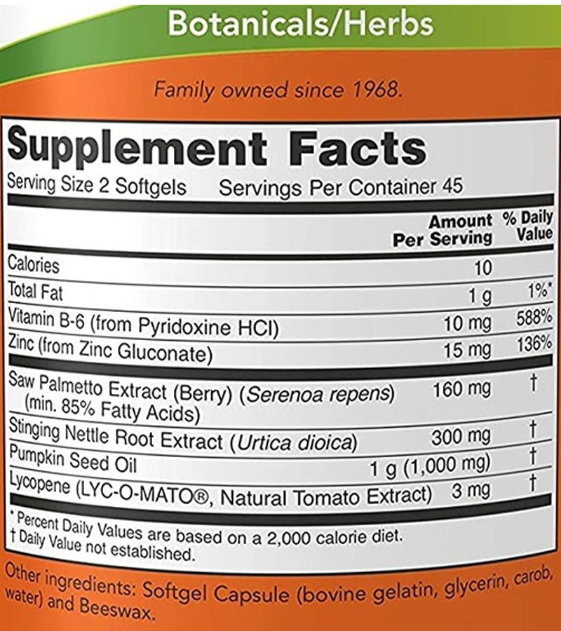 Prostate Support - 90 Softgels