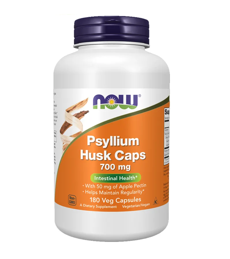 Psyllium Husk Caps 700 mg - 180 Veg Capsules