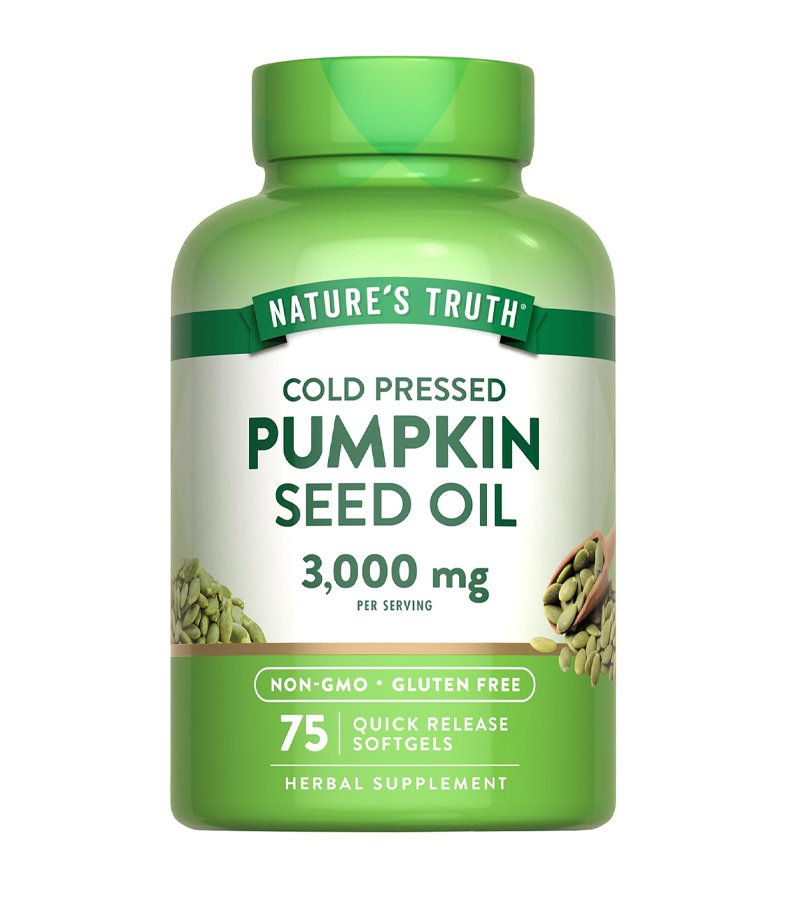 Pumpkin Seed Oil 3000mg - 75 softgels