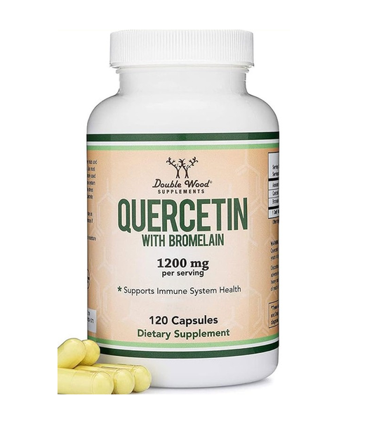 Quercetin with Bromelain 1200mg - 120 Capsules